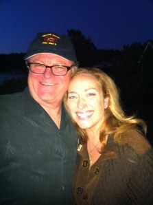 My wife, Christina, with good friend Bill Schallert from Youngs Market Co.