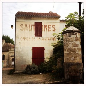 The town of Sauternes was a beautiful surprise.