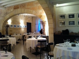 The restaurant St. Julien.