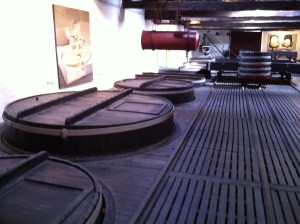 The wine making and art museum.