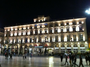 A hotel in the main square - can't remember the name now.