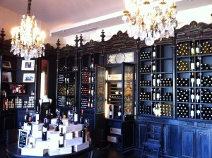 The tasting room was also ornate.
