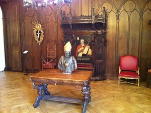 The influence of the church was seen throughout the estate.