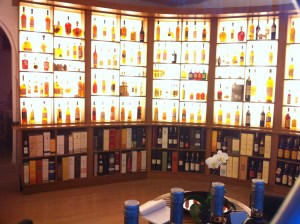 A cognac shop in Bordeaux.