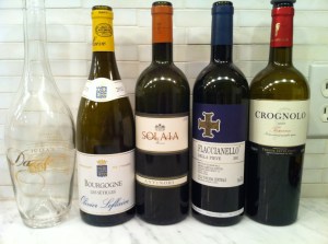 Great friends, great wines.