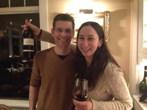 Bob Watt and Heidi Diaz with the re-gifted Solaia.