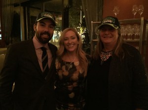 Jean-Charles Cazes of Cht. Lynch Bages, Christina Watt, and Lilian Barton-